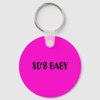 FCC "80'S BABY" SLEUTELHANGER PER BAGS