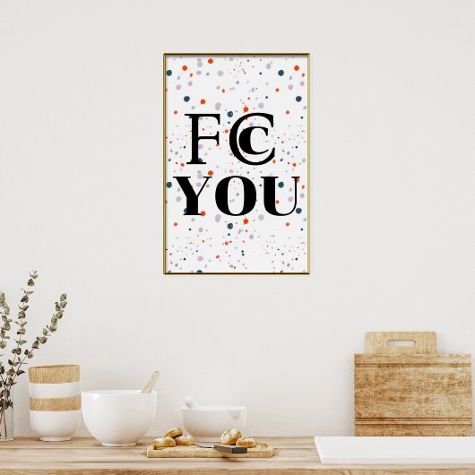 FCC YOU Poster (Keuken)