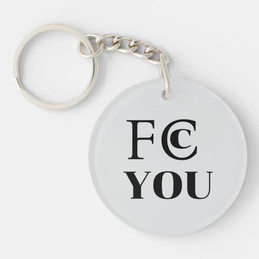 FCC YOU Sleutelhanger (Voorkant)