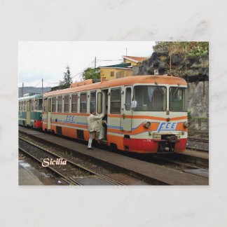 FCE Ferrovie Circum Etnea te Bronté Briefkaart