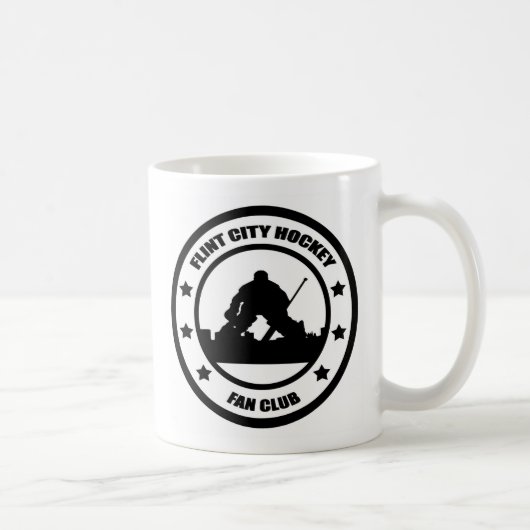 FCHFC conjuguent tasse de café noire de logo (Droite)