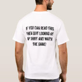 FCHFC si vous pouvez lire ce T-shirt (Dos)