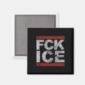 Fck Ice Distressed Magneet (Voorkant / Achterkant)