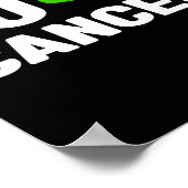 FCK Kanker - FCK Galweg Kanker Bewustzijn 4 Poster (Hoek)