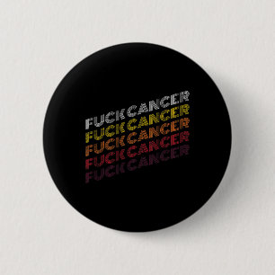 FCK Kanker Retro Borstkanker Awareness G Ronde Button 5,7 Cm