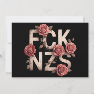 FCK NZS Bloemig Tegen Rechts Geen Nazis Lgbtq+ Kaart