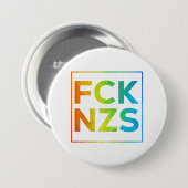 FCK NZS mit Rahmen Ronde Button 7,6 Cm (Voorkant /achterkant)