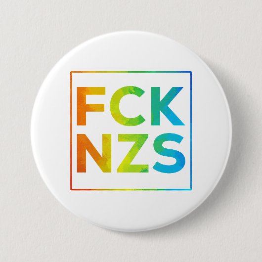 FCK NZS mit Rahmen Ronde Button 7,6 Cm (Voorkant)