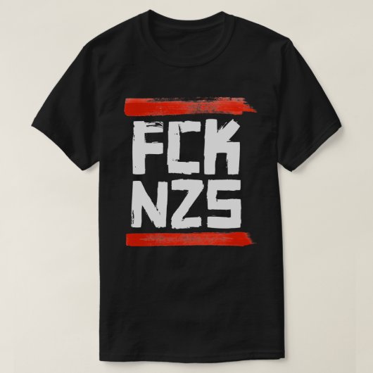 FCK NZS T-SHIRT (Design voorkant)