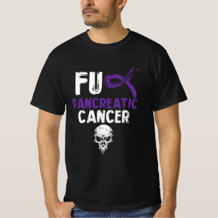 FCK Pancreaskanker Samen Kanker bestrijden PUR T-shirt