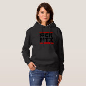 FCKFTX Rap Throwback Hoodie (Voorkant volledig)
