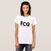 FCQ - Food Coma Queen Logo T-shirt (Voorkant volledig)