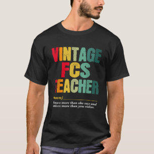 FCS-docent Grappige functietitel Verjaardagswerke T-shirt