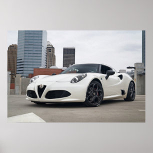 FCTC watermerkvrij poster - Alfa Romeo 4C