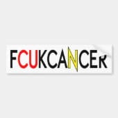FCUKCANCER BUMPERSTICKER (Voorkant)