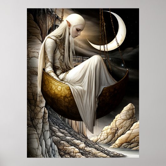 FD2 Betoverde Halve Maan Godin 35 Poster (Voorkant)