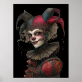 FD2 Circus Clown Art 17  Retro Carnaval Poster (Voorkant)