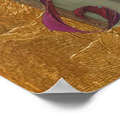 FD2 Circus Clown Art 2  Retro Carnaval kunst Poster (Hoek)