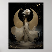 FD2 Enchanted 12 Crescent Moon Goddess Poster (Devant)