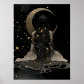 FD2 Enchanted 21 Crescent Moon Goddess Poster (Devant)