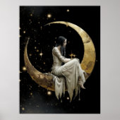 FD2 Enchanted 9 Crescent Moon Goddess Poster (Voorkant)