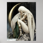 FD2 Enchanted Crescent Moon Goddess 29 Poster (Voorkant)