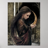 FD2 Enchanted Crescent Moon Goddess 3 Poster (Devant)