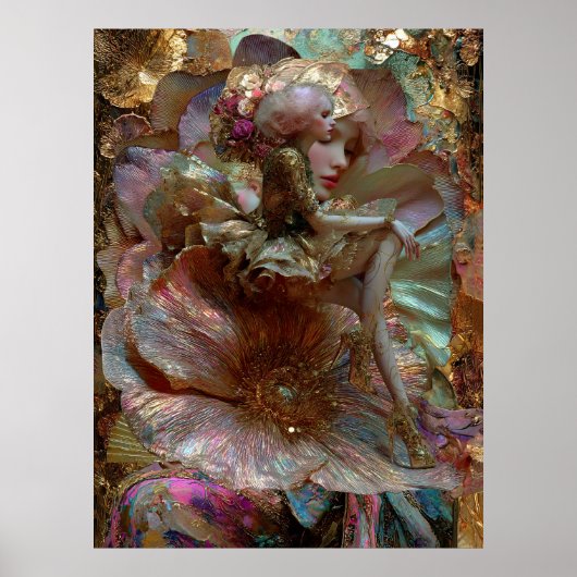 - FD2 Enchanting Fantasy Dreamy Muse Iridescent 14 Poster (Voorkant)