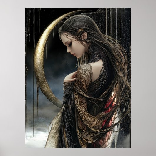 - FD2 Mystieke Maanbewaarder Hemelse Godin 4 Poster (Voorkant)