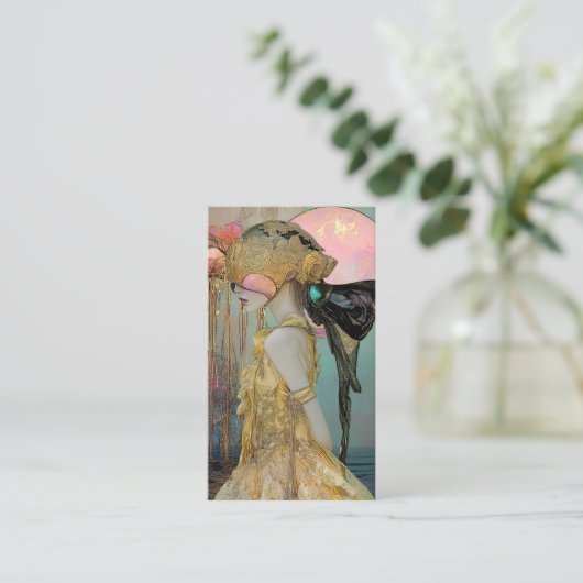 *~* *~* FD2 Nouveau Fantasy Ethereal Dreamlike 13 Visitekaartje (Staand voorkant)