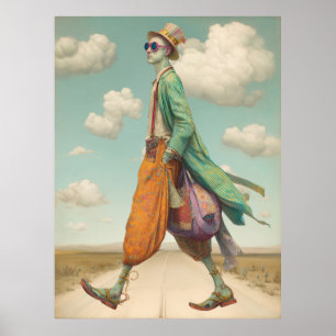 *~* FD2 Stijlvolle Young Boho MAN Cocktail 17 Poster