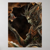 *~* FD3 29 Mystiek MAN Earth Keeper HummingBird Poster (Voorkant)