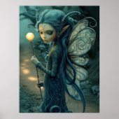 *~* FD3 37 Enchanting Forest Nymph Fantasy Poster (Voorkant)