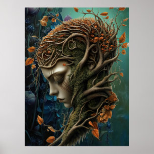 * FD3 Cosmic Earth Keeper Natuur Guardian 38 Poster