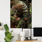 * FD3 Earth Keeper NATUUR Guardian 1 Poster (Thuiskantoor)