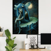 *~* FD3 Forest Nymph Fantasy Art 29 Poster (Thuiskantoor)