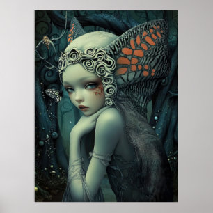 * FD3 Magical Forest Nymph Fantasy 13 Poster