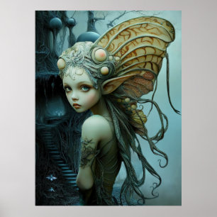 * FD3 Magical Forest Nymph Fantasy 6 Poster