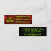 FD biz-kaarten 2012 Mini Visitekaartje (Voorkant / Achterkant)