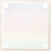 Fde regenboogwas glazen onderzetter (Achterkant)