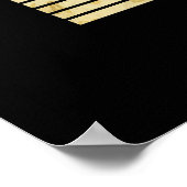 FDR Angst Typografisch ontwerp Afdrukken Poster (Hoek)