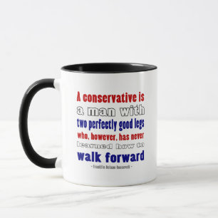 FDR definieert conservatieven donker Mok