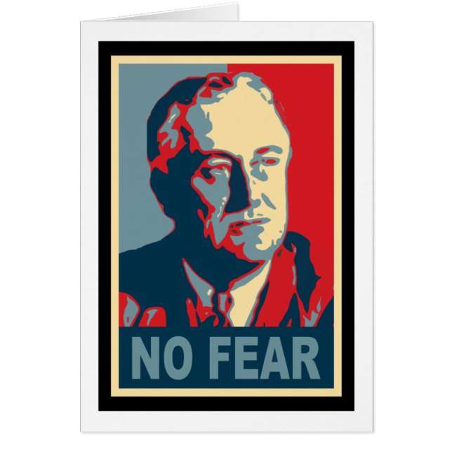 FDR: Geen angst (Voorkant)