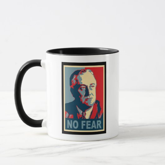 FDR: Geen angst Mok (Links)