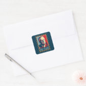 FDR: Geen angst Vierkante Sticker (Envelop)