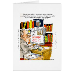FDR Haard speech Grappige Cartoon Cadeaus & T-shir