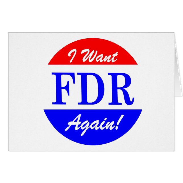 FDR - Le plus grand Président Tribute de (Devant horizontal)