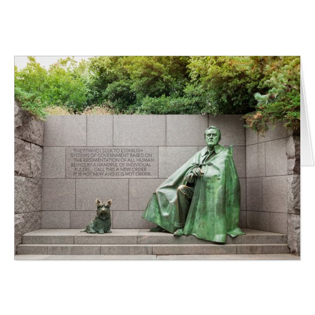 FDR Memorial à Washington DC (Devant Horizontal)