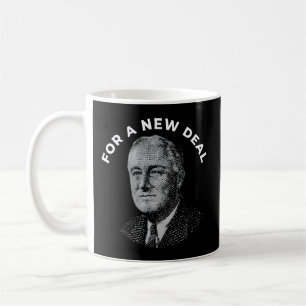 FDR New Deal Democraat Franklin Delano Roosevelt N Koffiemok