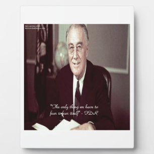 FDR & niets om prijsopgave te vrezen Fotoplaat